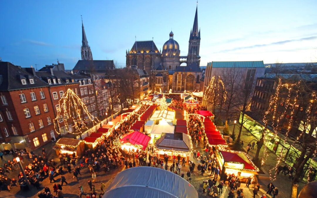 Weihnachtsmarkt Aachen mit Werksverkauf Lindt/Bahlsen am 30.11.2024